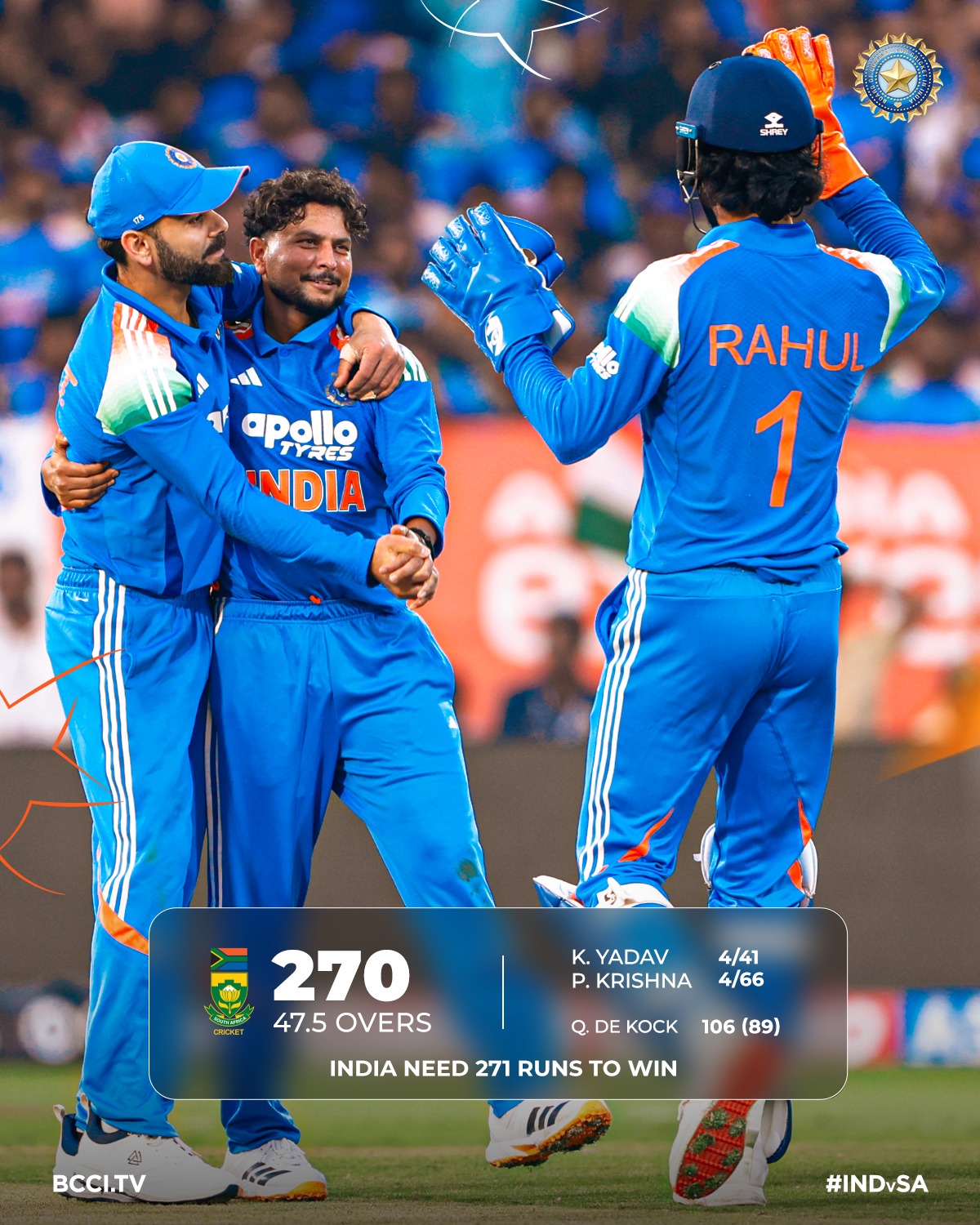 IND vs SA 3rd ODI