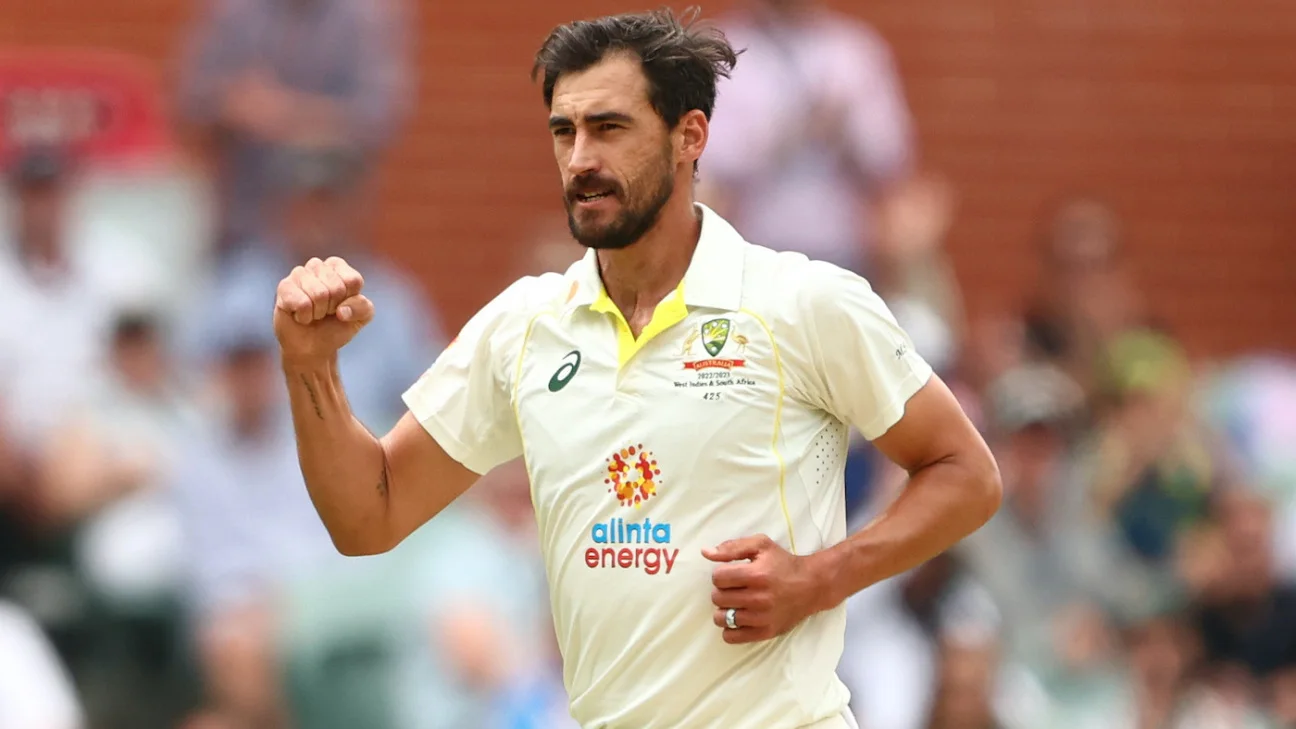 Mitchell Starc 100th test match