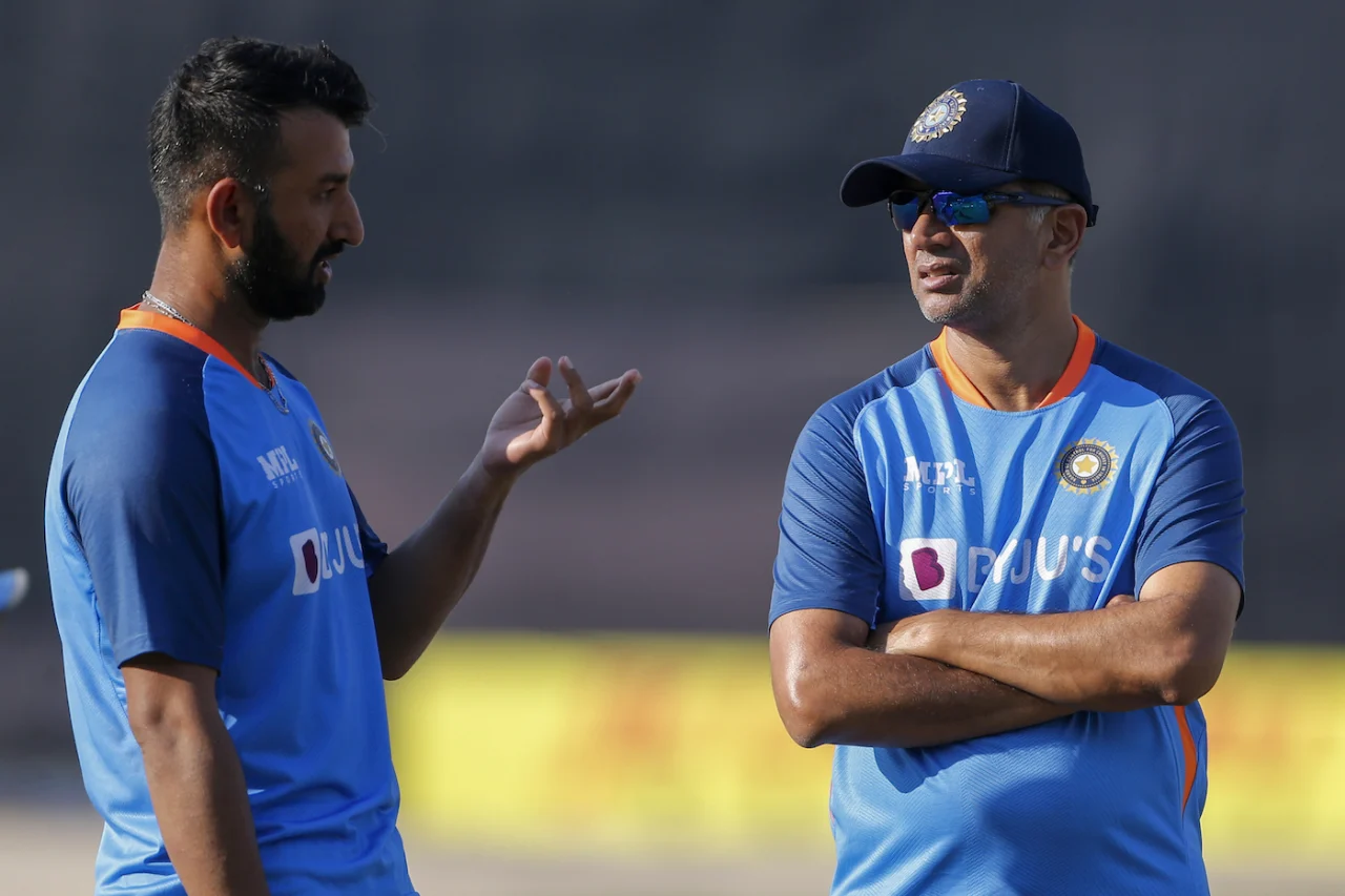 Rahul Dravid And Cheteshwar Pujara 