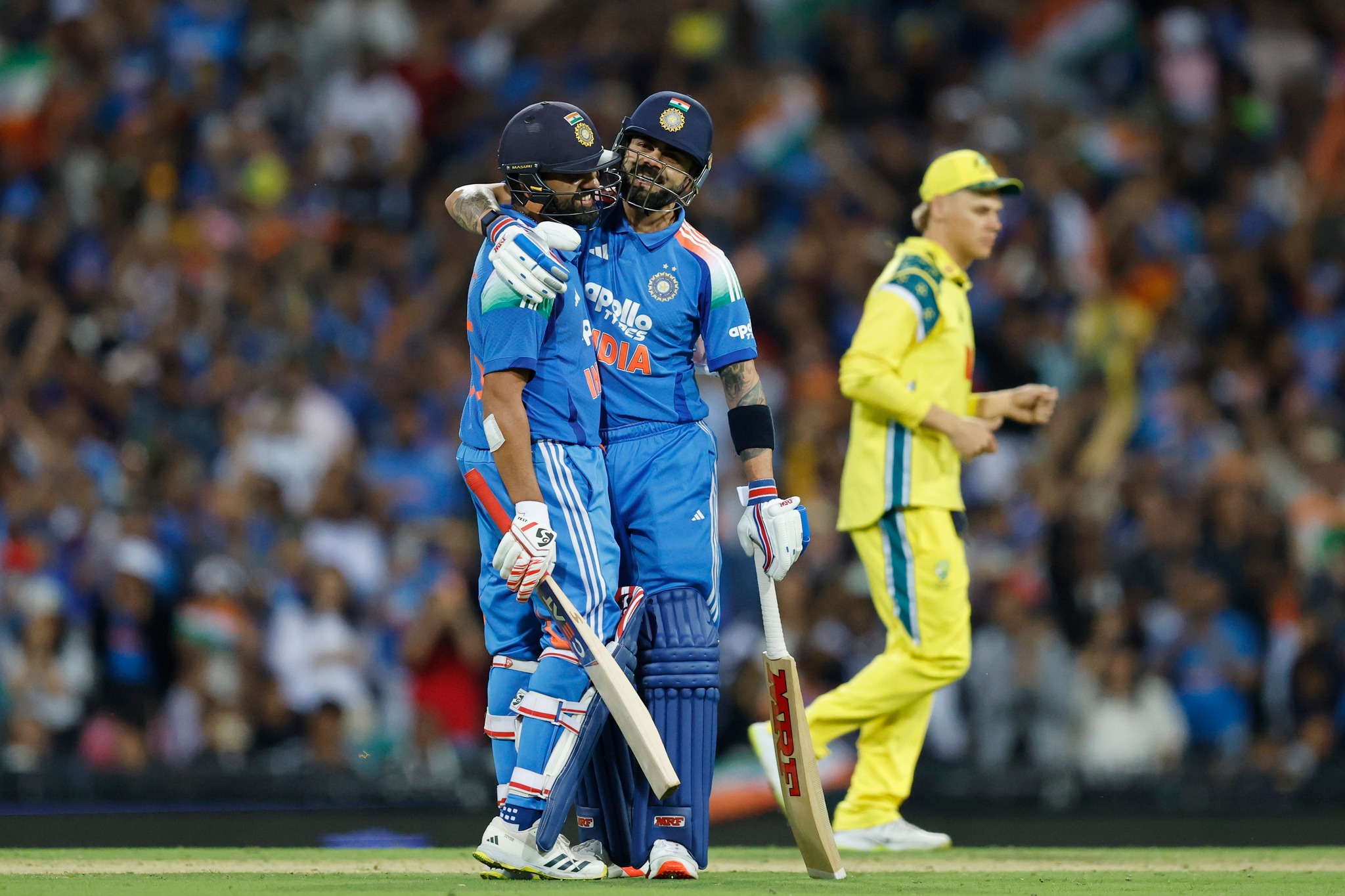 Virat Kohli and Rohit Sharma Partnership Record in IND vs AUS 3rd ODI Sydney