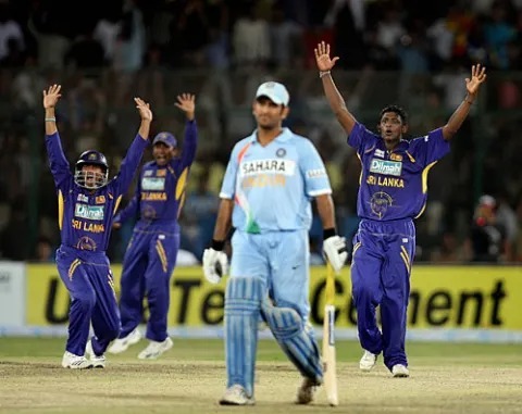 Asia Cup Final 2008 Srilanka Ajantha Mendis give trouble to indian Cricket team
