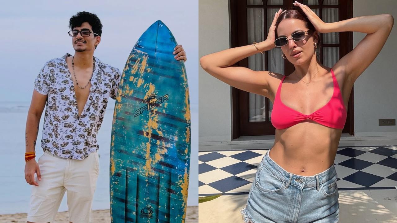 Palash Muchhal and Natasa Stankovic