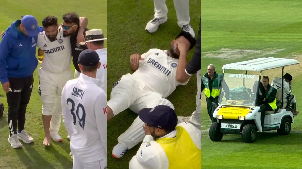 Rishabh Pant foot Injury