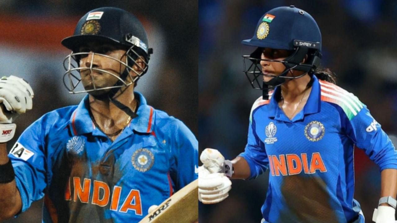 Gautam Gambhir and Jemimah Rodrigues