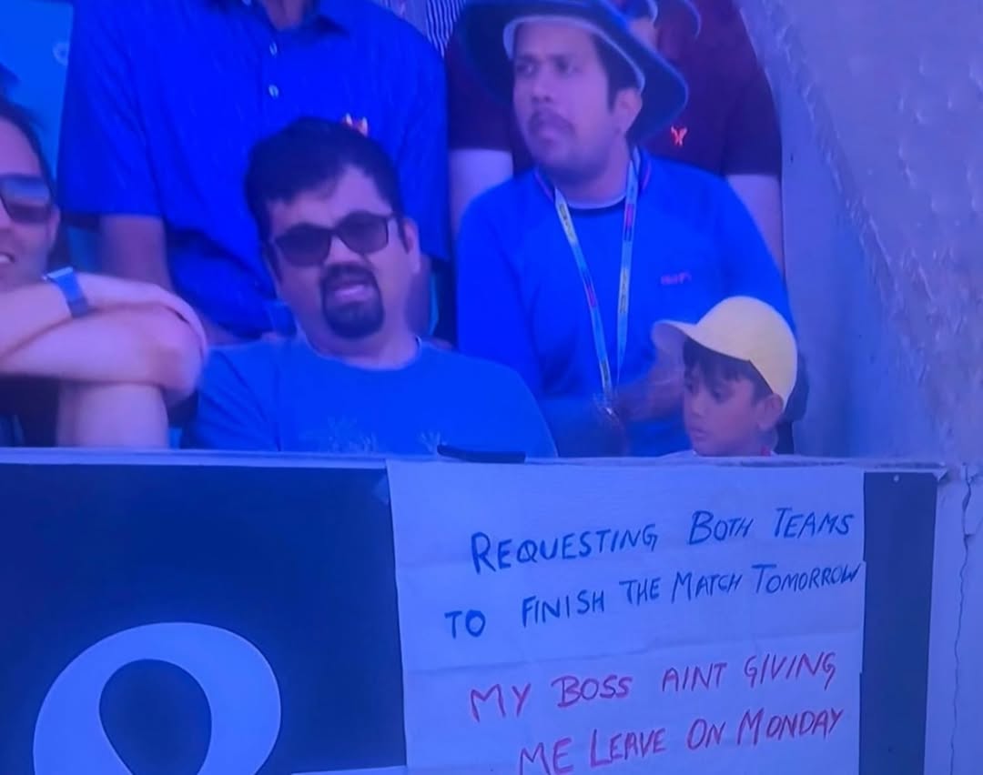 Corporate Employee Requesting India and England Team in IND vs ENG 5th Test The Oval