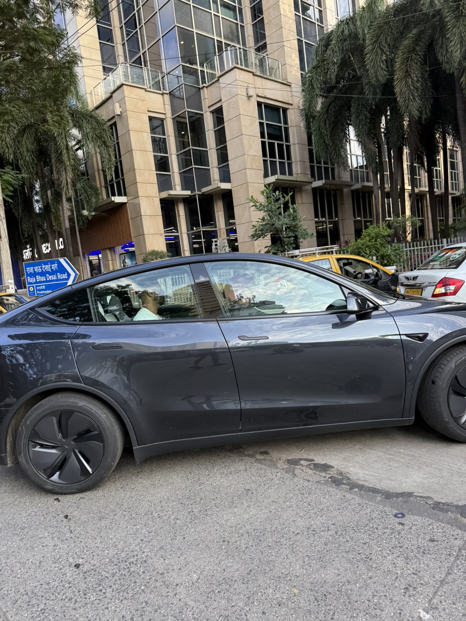 Rohit Sharma new Tesla model Y 