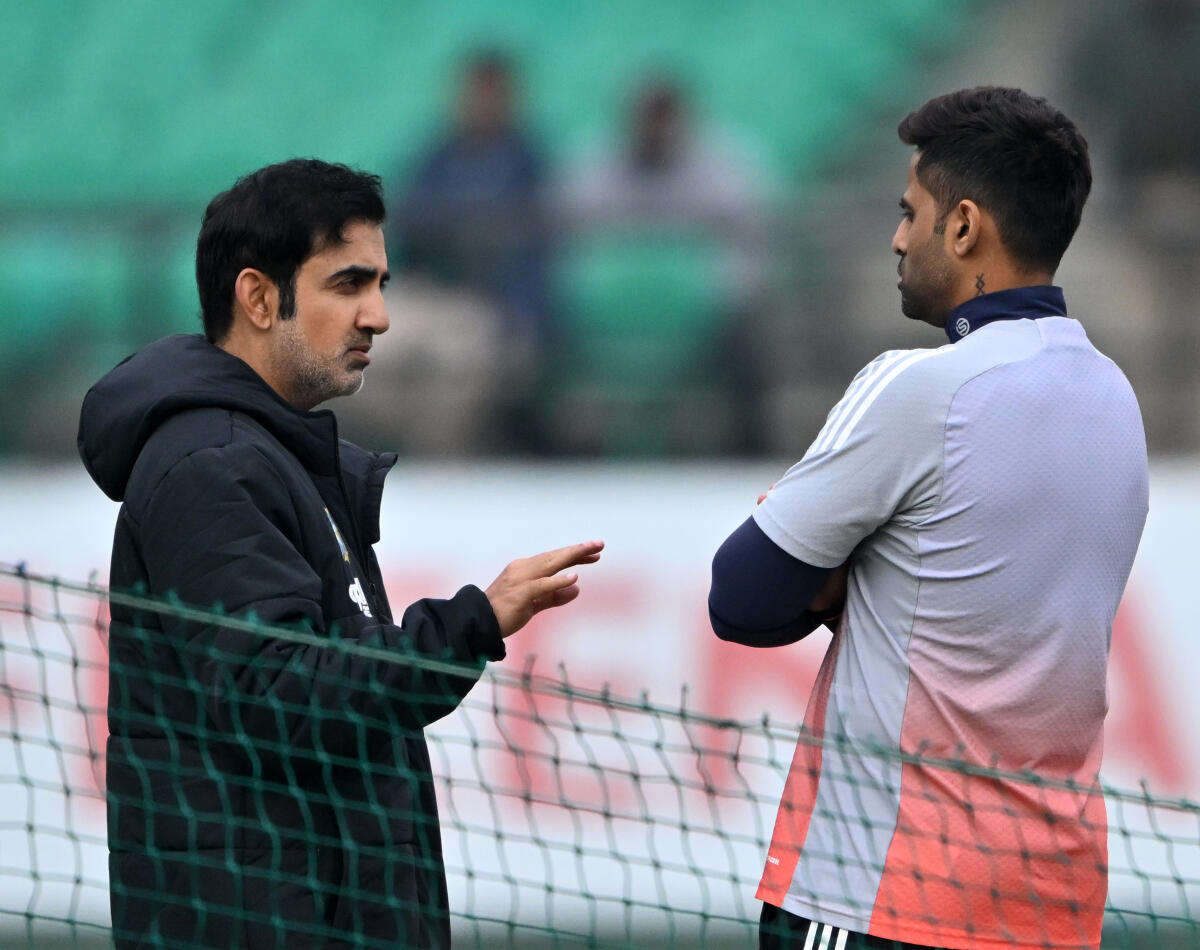 Suryakumar Yadav and Gautam Gambhir 