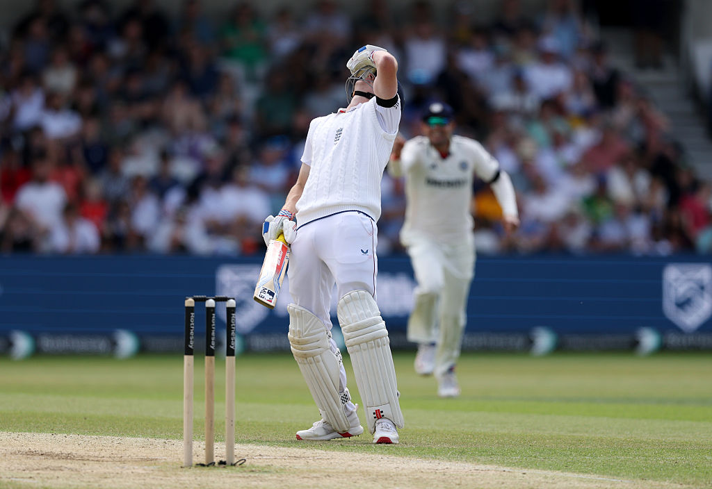 harry brook sad reaction viral after dismissal on 99 runs