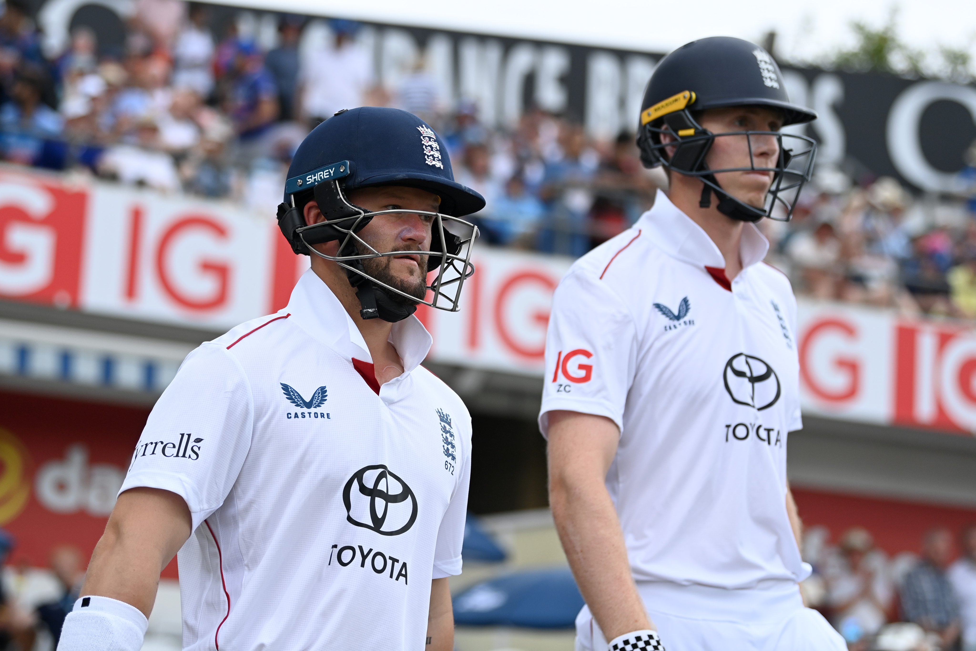 Zak Crawley and Ben Duckett 