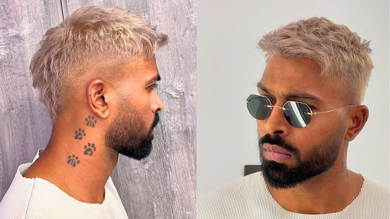 Hardik Pandya New Hairstyle
