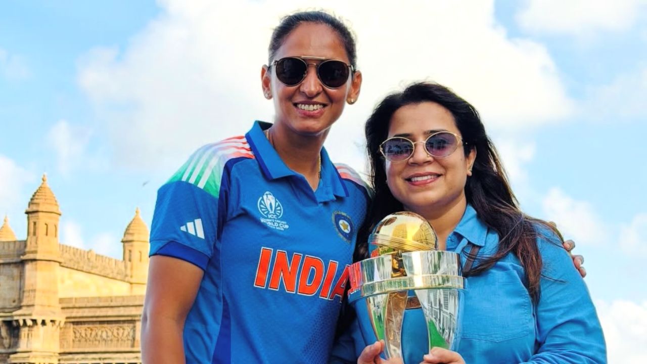 Harmanpreet Kaur And Nupur Kashyap
