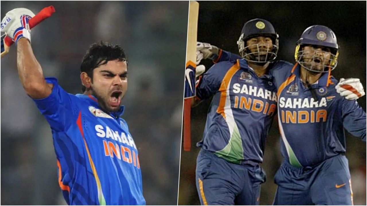 IND Vs PAK Virat Kohli And Harbhajan Singh