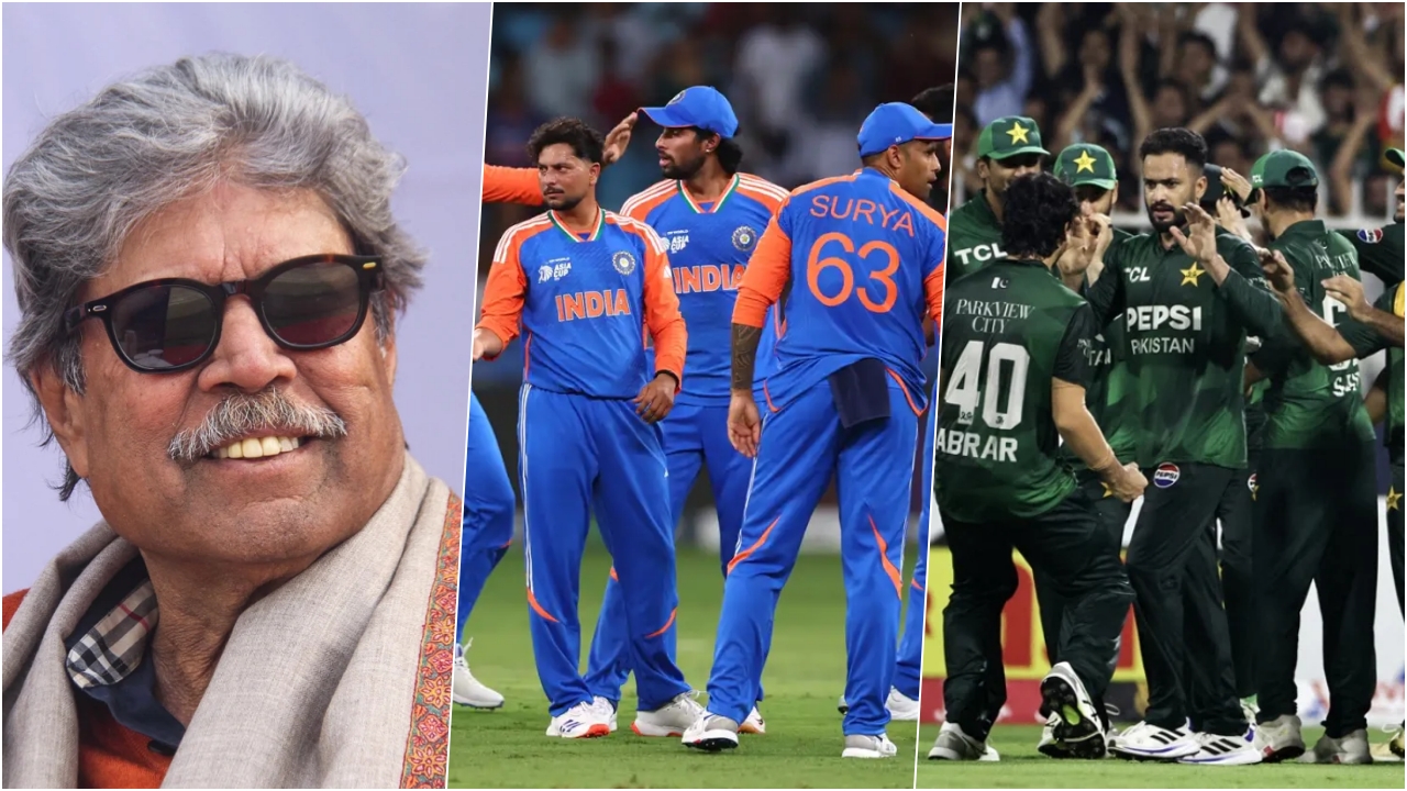 Kapil Dev Team India And Pakistan