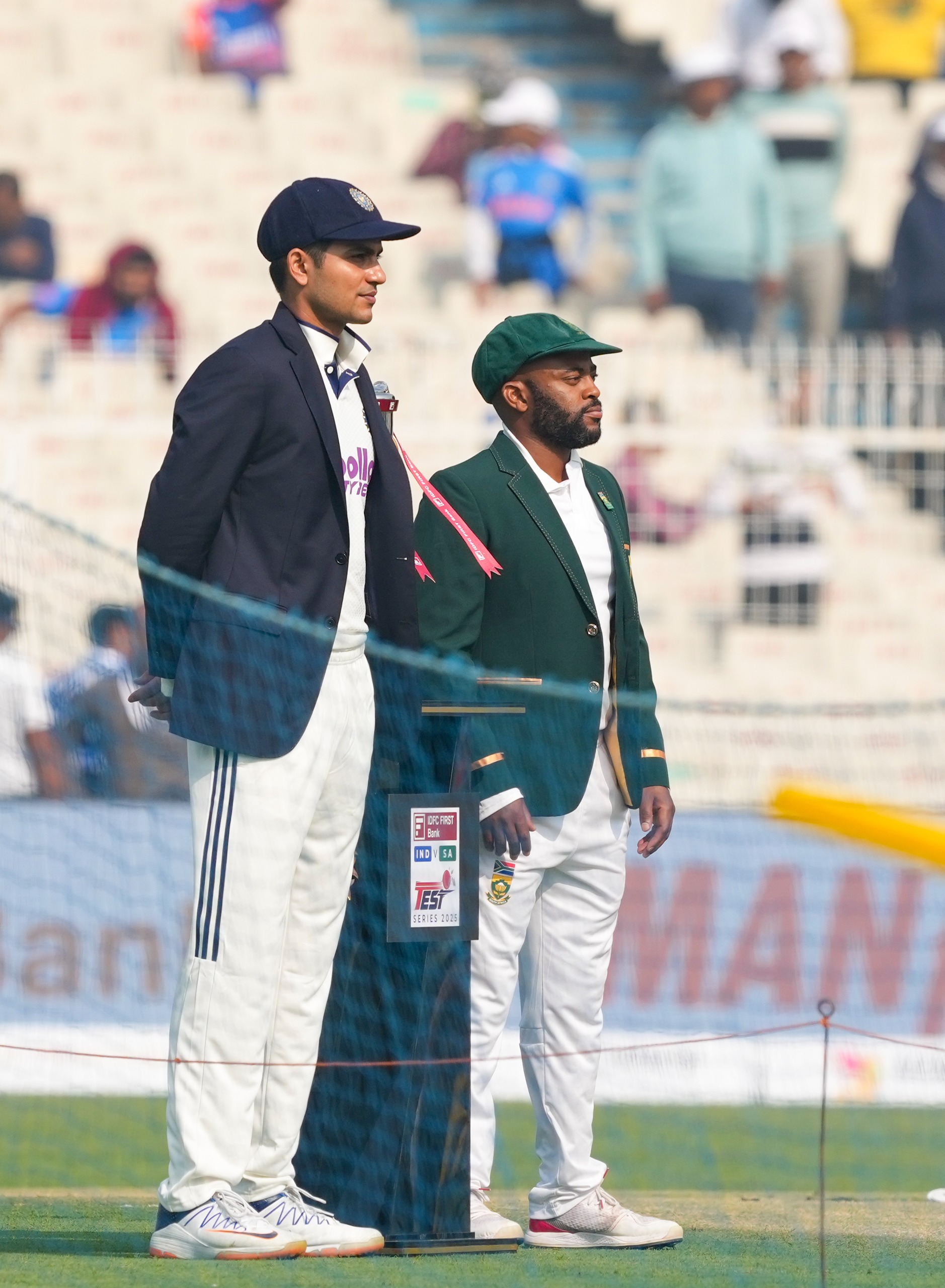 Shubman Gill and Temba Bavuma For Toss
