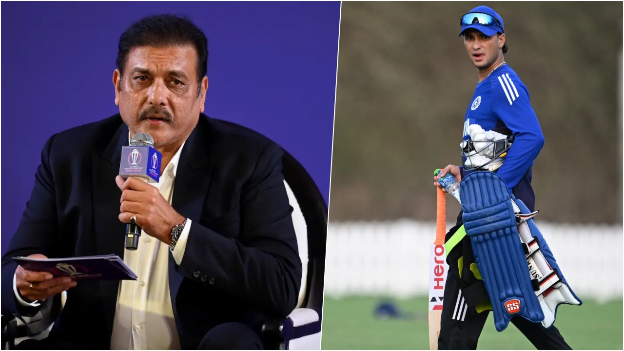 Ravi Shastri And Abhishek Sharma