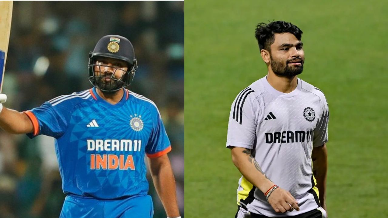 Rinku Singh And Rohit Sharma 1
