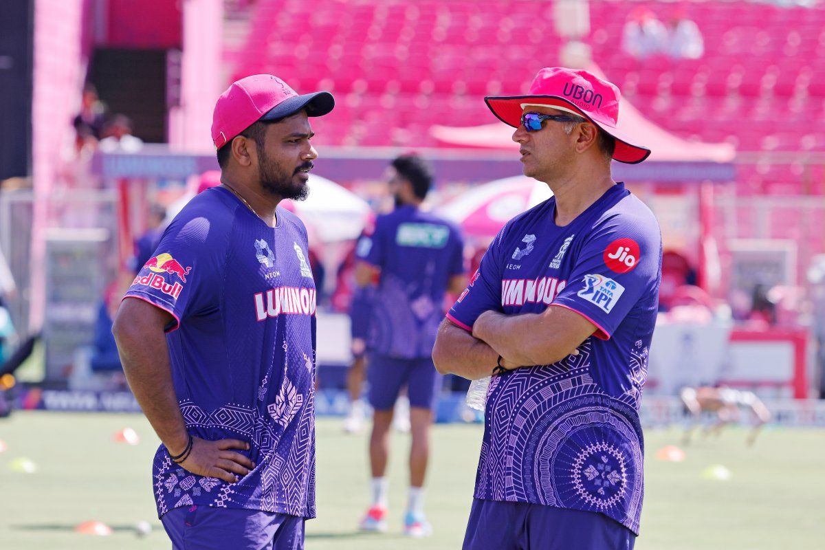 Sanju Samson And Rahul Dravid