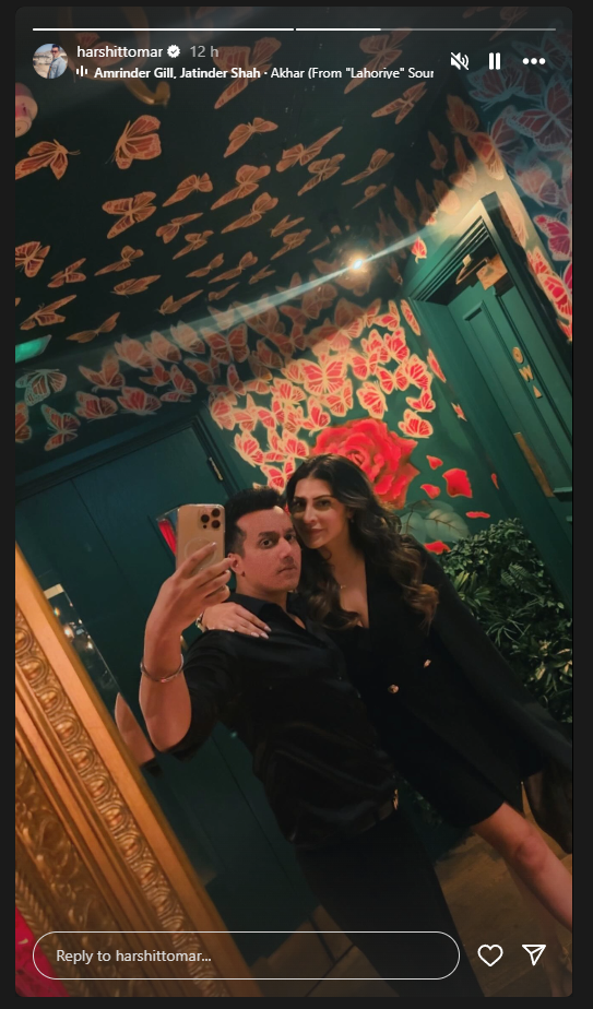 Karishma Kotak replied to Harshit Tomar on Instagram post after proposed on WCL 2025 Live Show