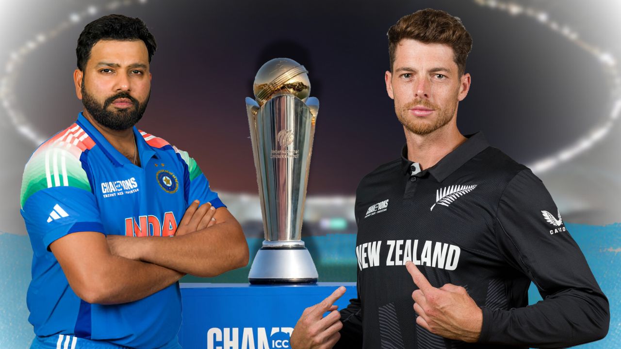 Champions Trophy 2025 Final IND vs NZ