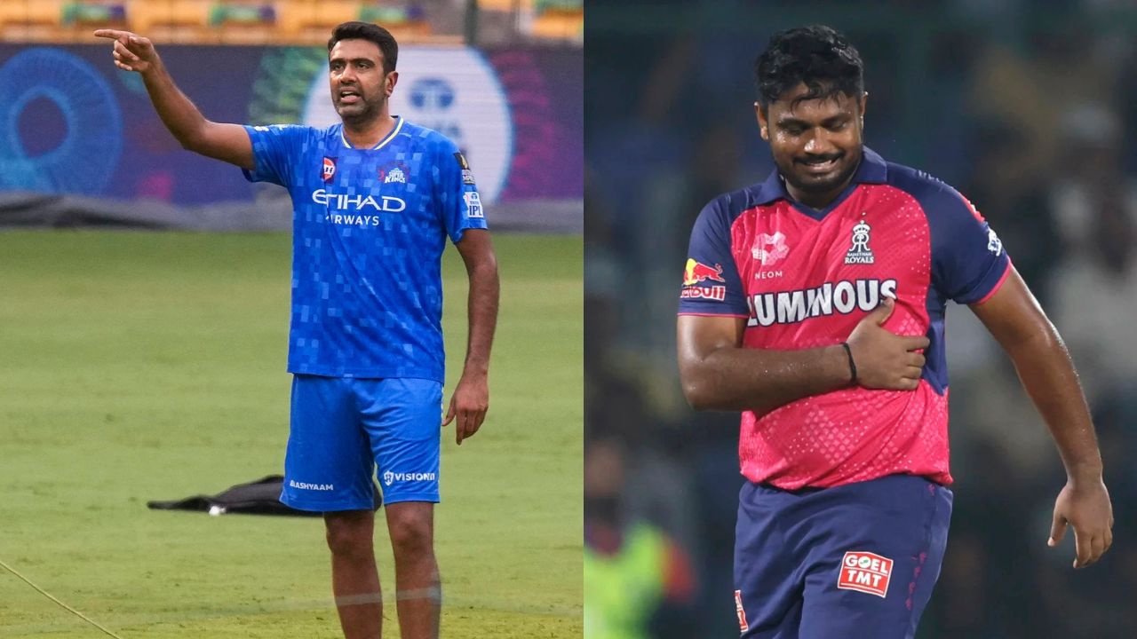 R Ashwin on IPL trade rumors in front of Sanju Samson video
