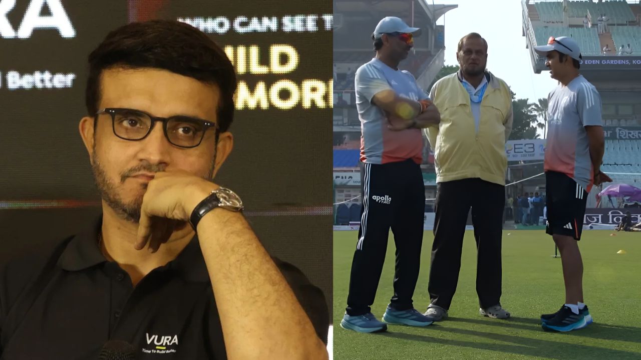 Sourav Ganguly defends Eden Gardens pitch curator Sujan Mukherjee blames Gautam Gambhir and team management during IND vs SA 1st test