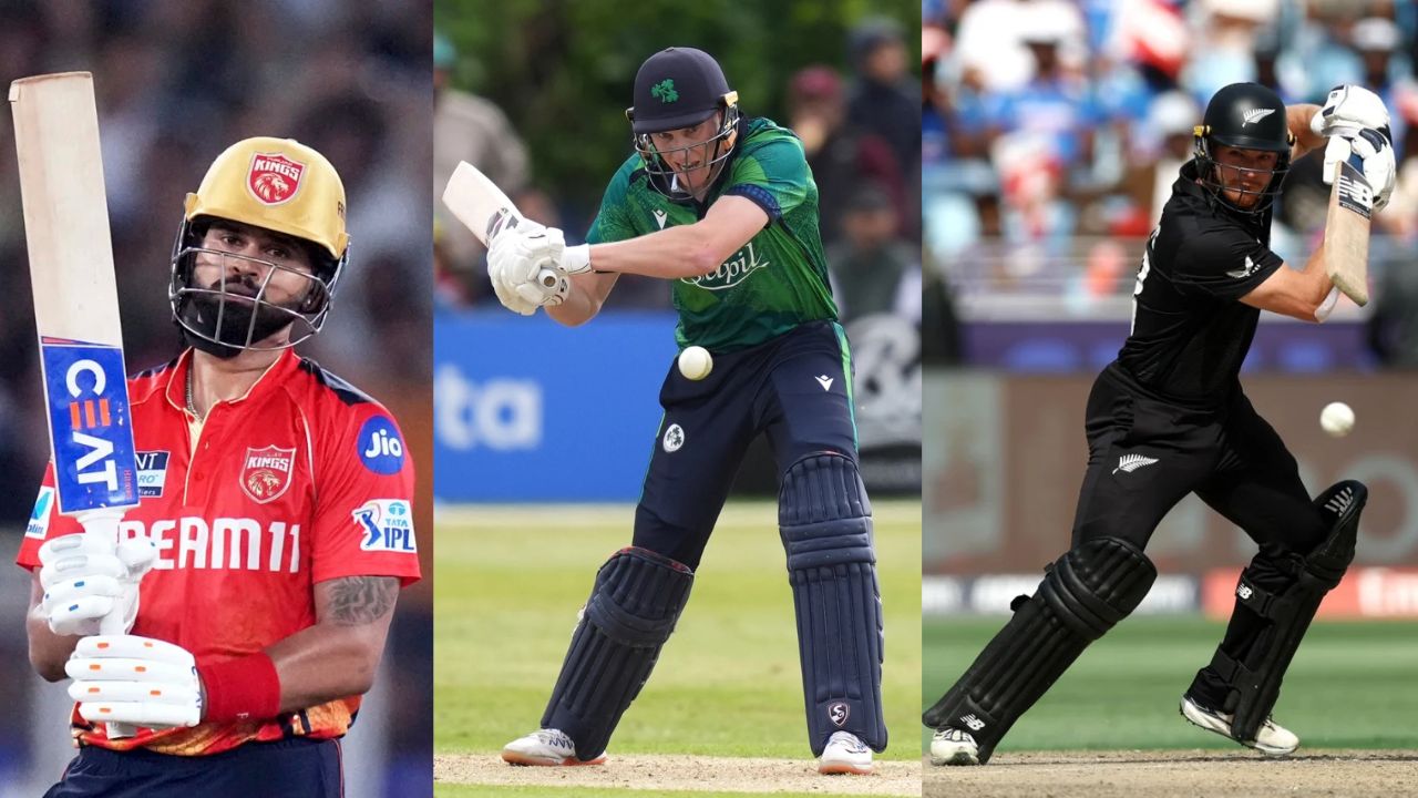 Shreyas Iyer, Harry Tector, Glenn Phillips