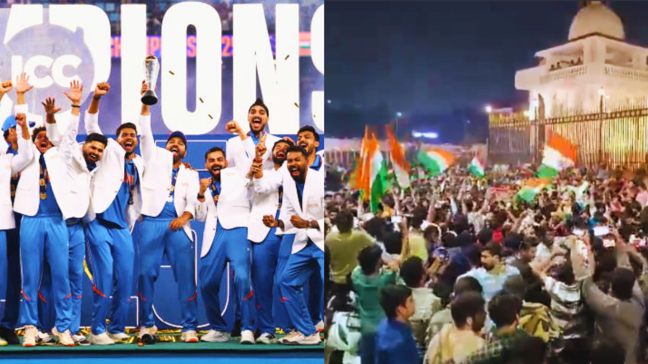 after-team-indias-victory-there-was-huge-celebration-in-hyderabad-thousands-of-people-blocked-the-road