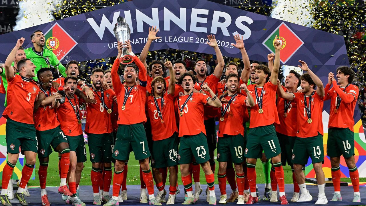 UEFA Portugal Vs Spain Final