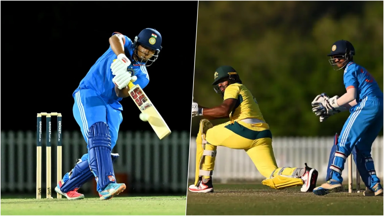 Vaibhav Suryavanshi In INDU19 Vs AUSU19