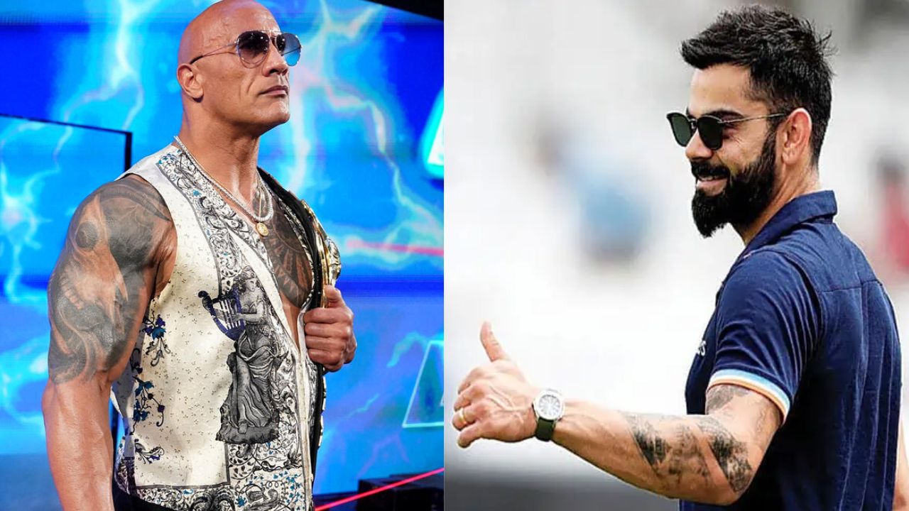 Virat Kohi Vs The Rock
