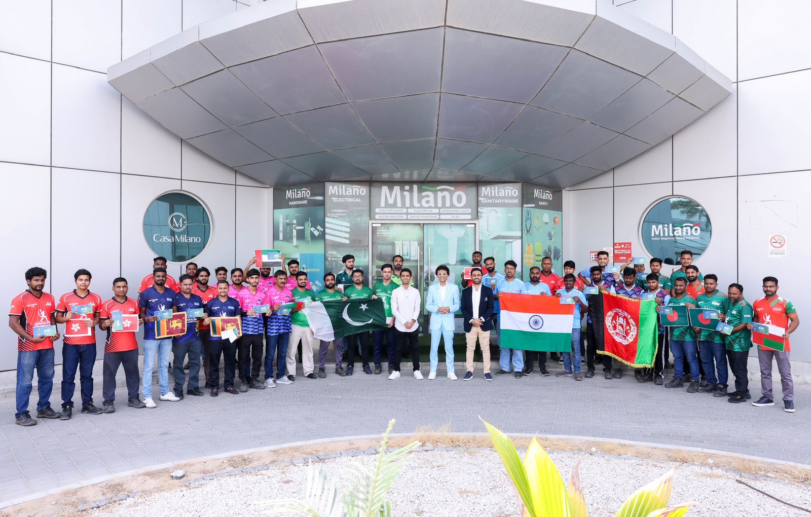Danube Group Vice Chairman Anis Sajan Gifts Over 700 Asia Cup Tickets to Blue Collar Workers