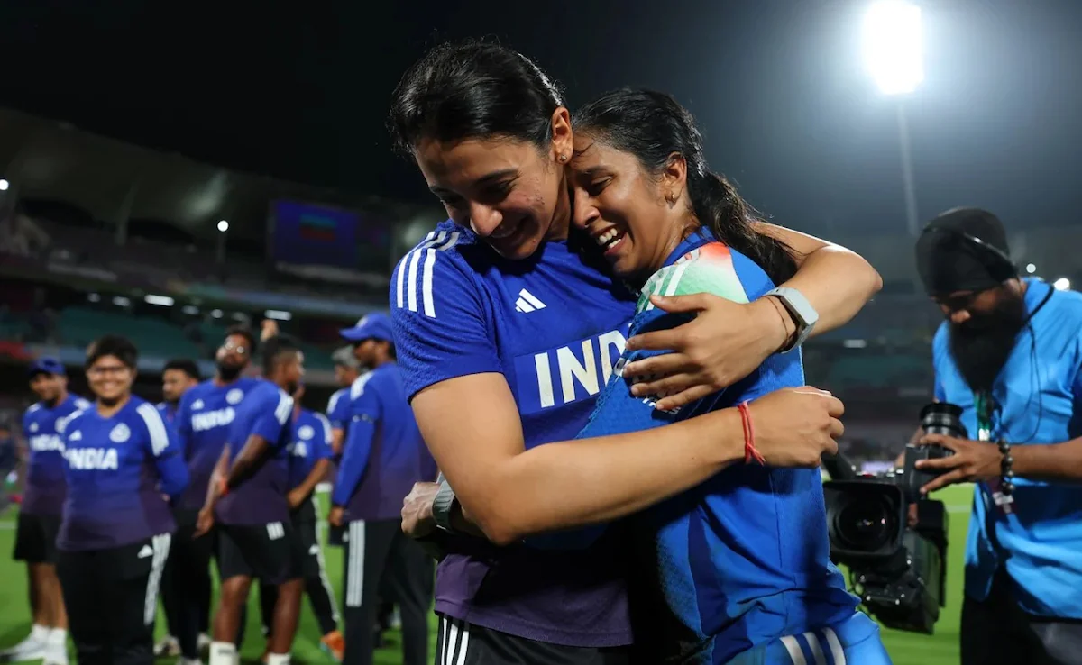 Jemimah Rodrigues and Smriti Mandhana