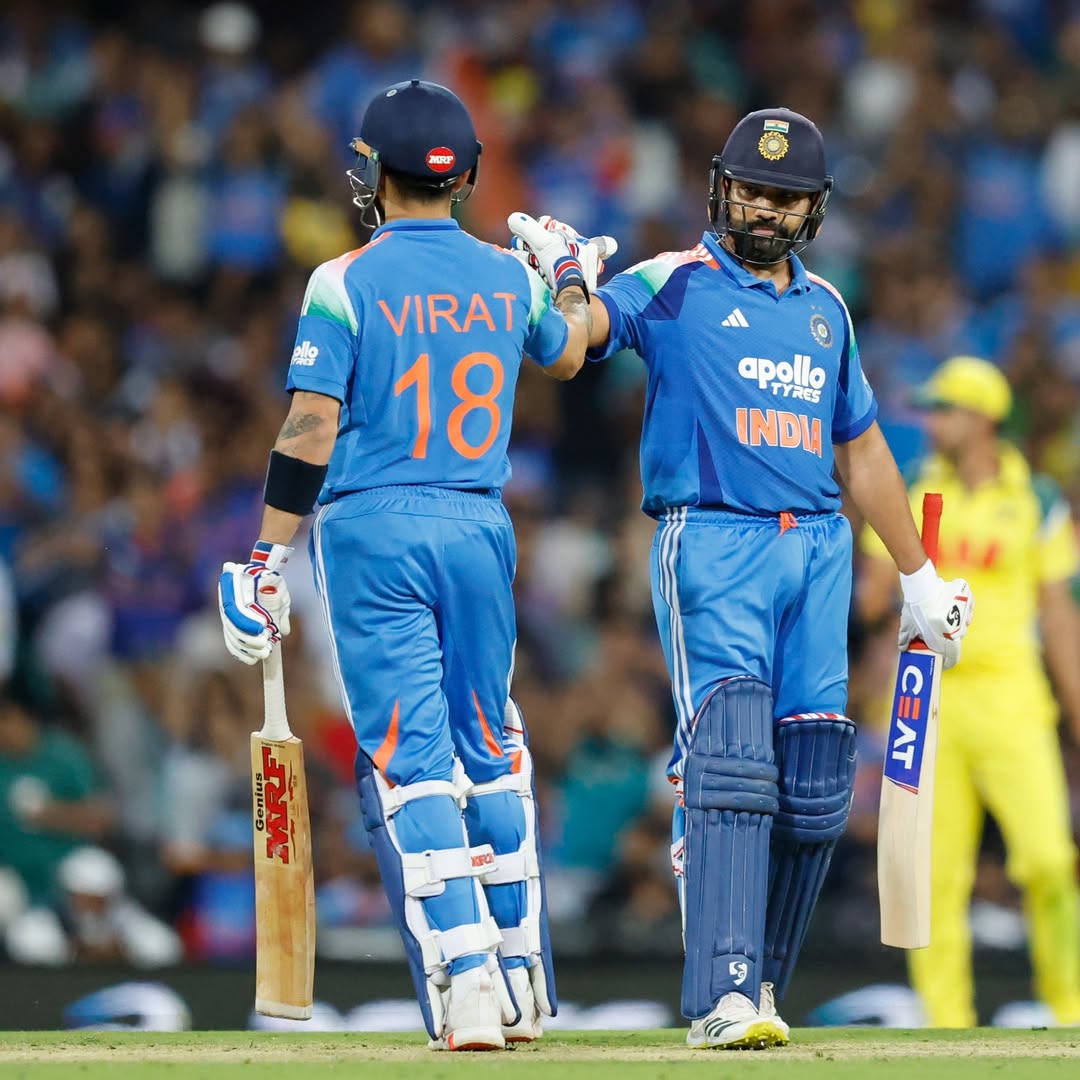 Virat Kohli and Rohit Sharma 