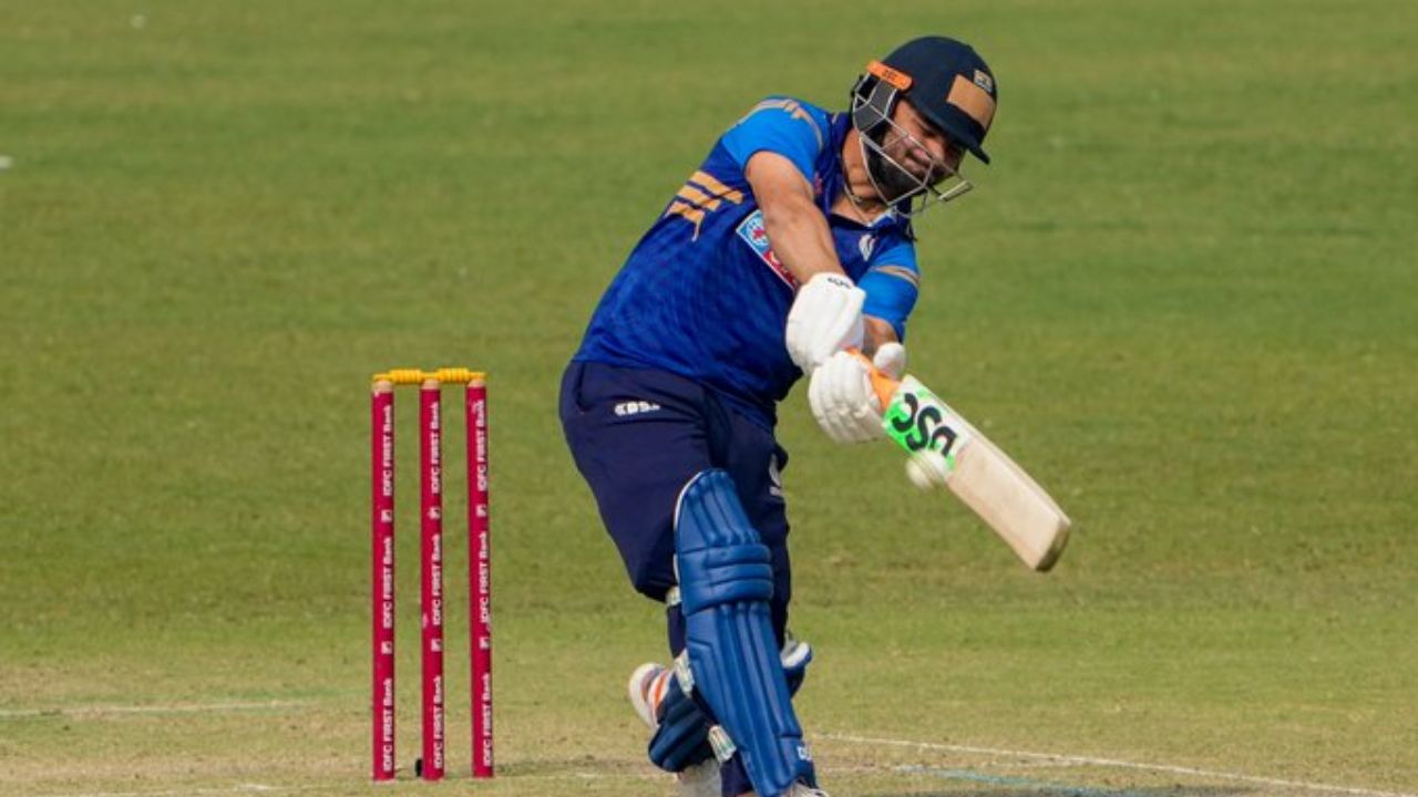 Rinku Singh in Vijay Hazare Trophy
