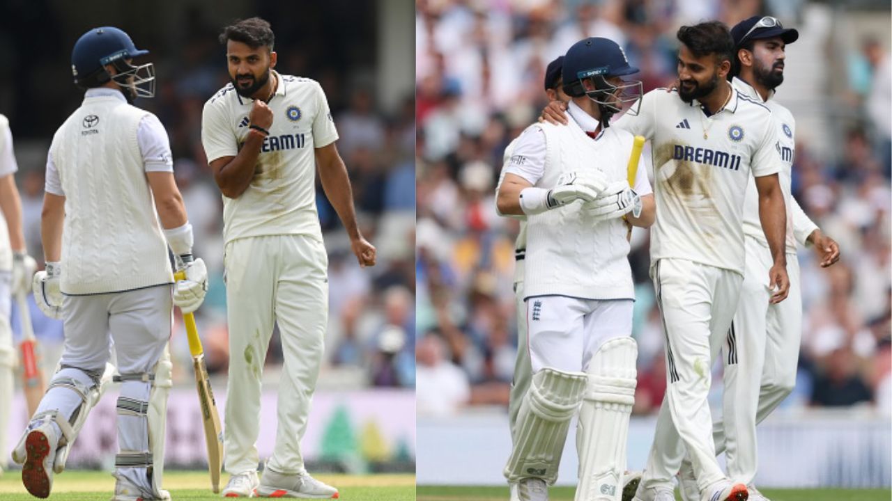 Akash Deep and Ben Duckett