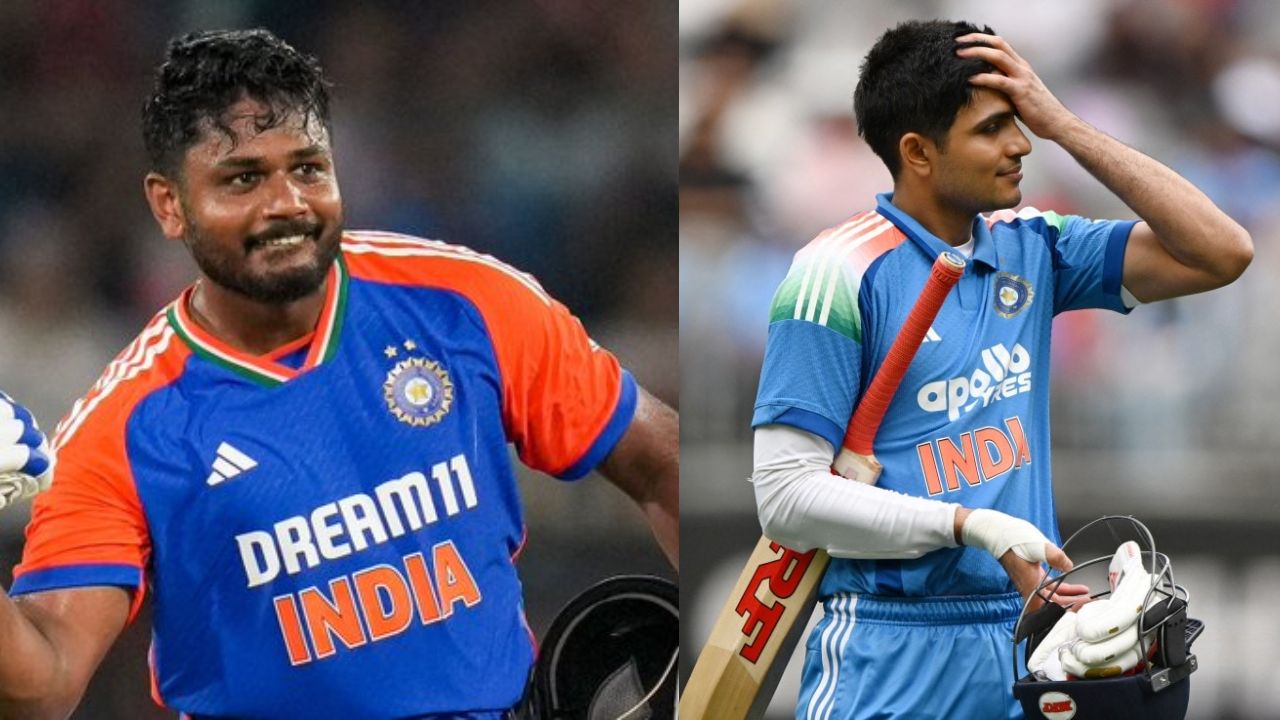 Shubman Gill vs Sanju Samson