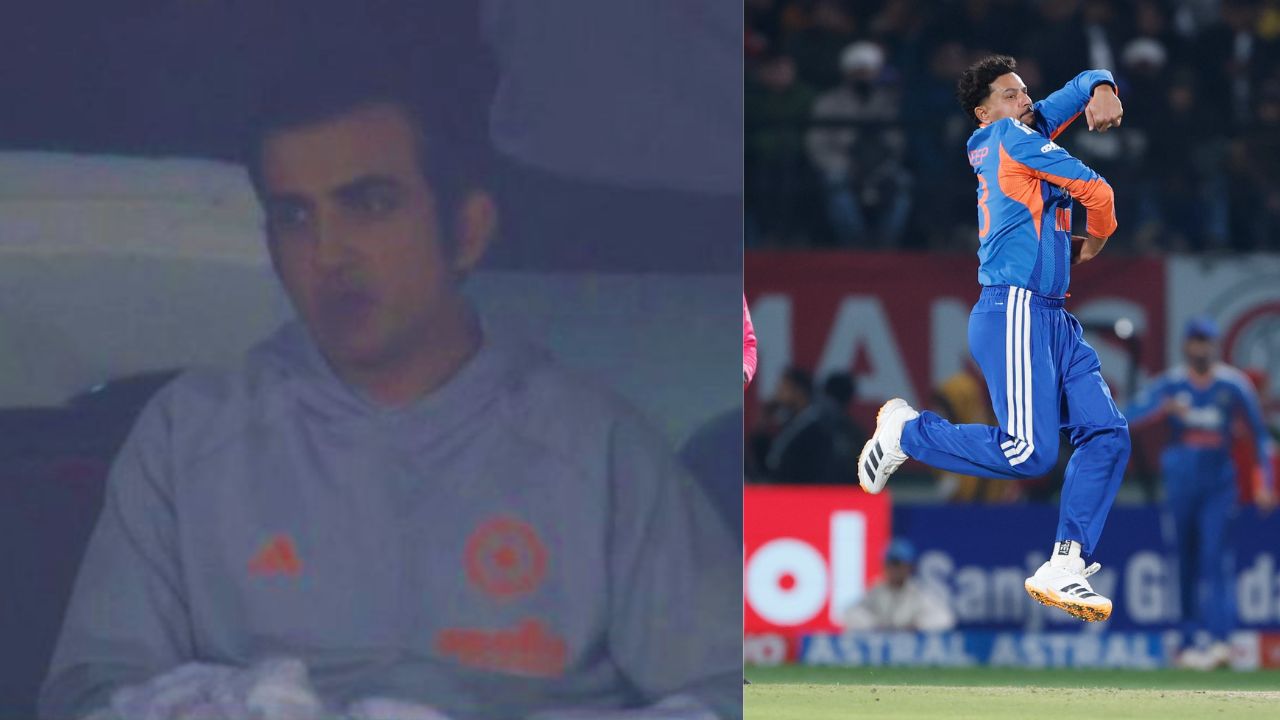 Gautam Gambhir and Kuldeep Yadav