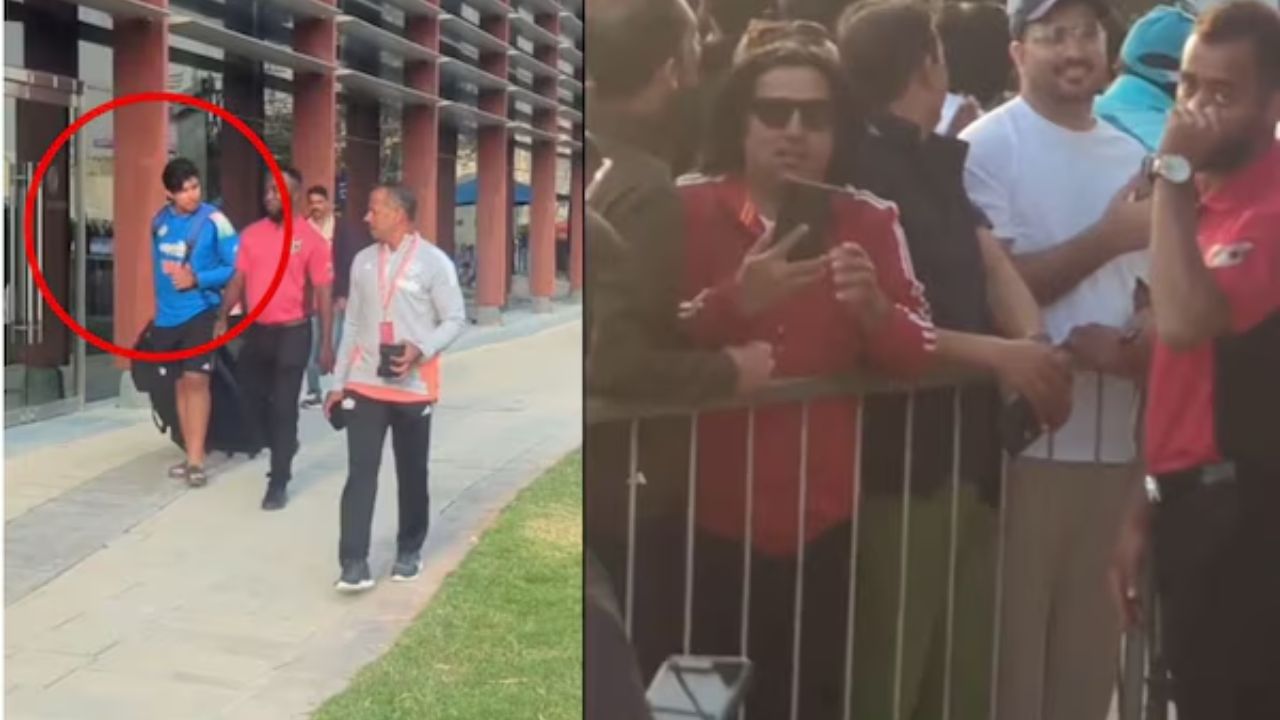 Pakistani fans troll 14 year old vaibhav suryavanshi outside from hotel his reaction went viral video