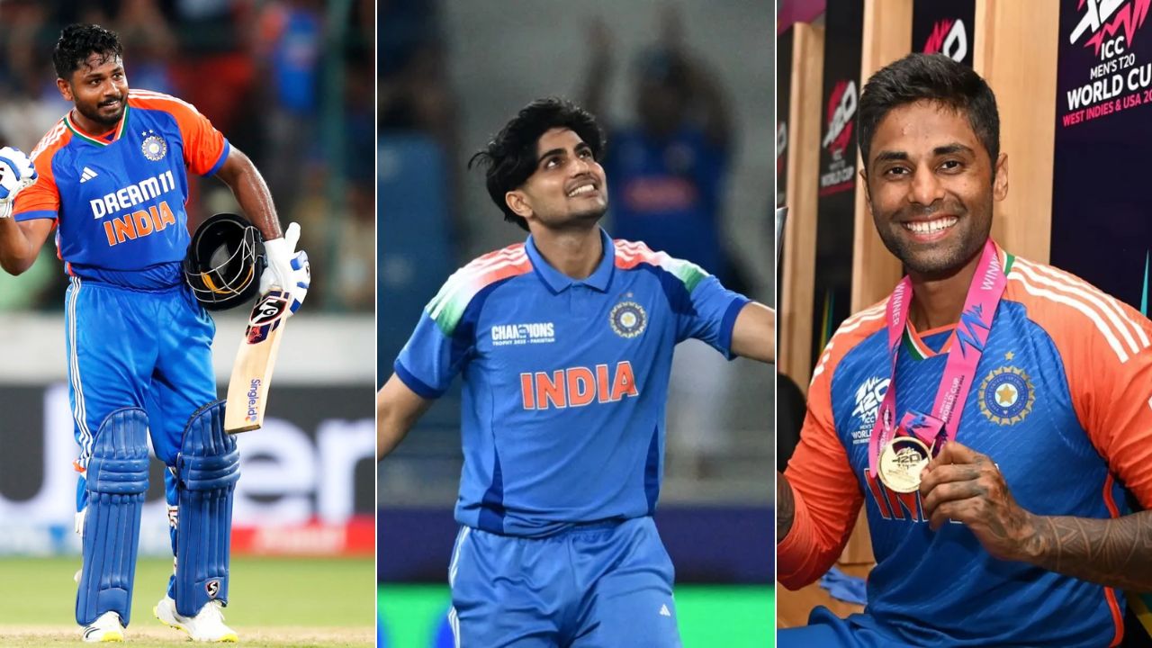 Asia Cup 2025: Sanju Samson, Shubman Gill and Suryakumar Yadav