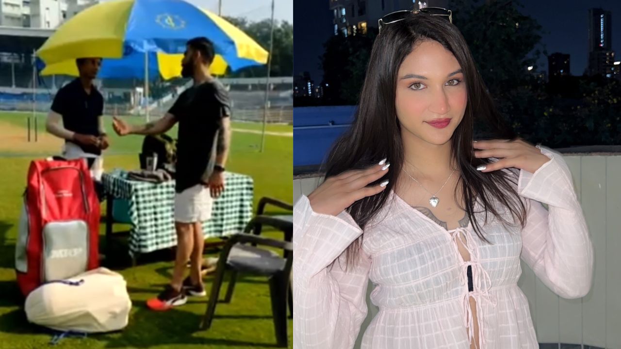 Anaya bangar share throw back video with Virat kohli promise to play for team india