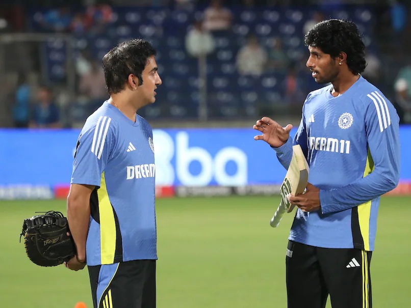 Gautam Gambhir and Tilak Varma