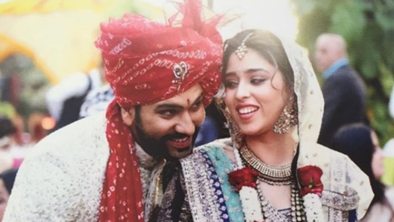 Rohit Sharma and Ritika Sajdeh Love Story