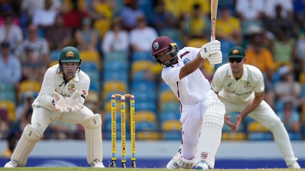 Aus vs Wi test