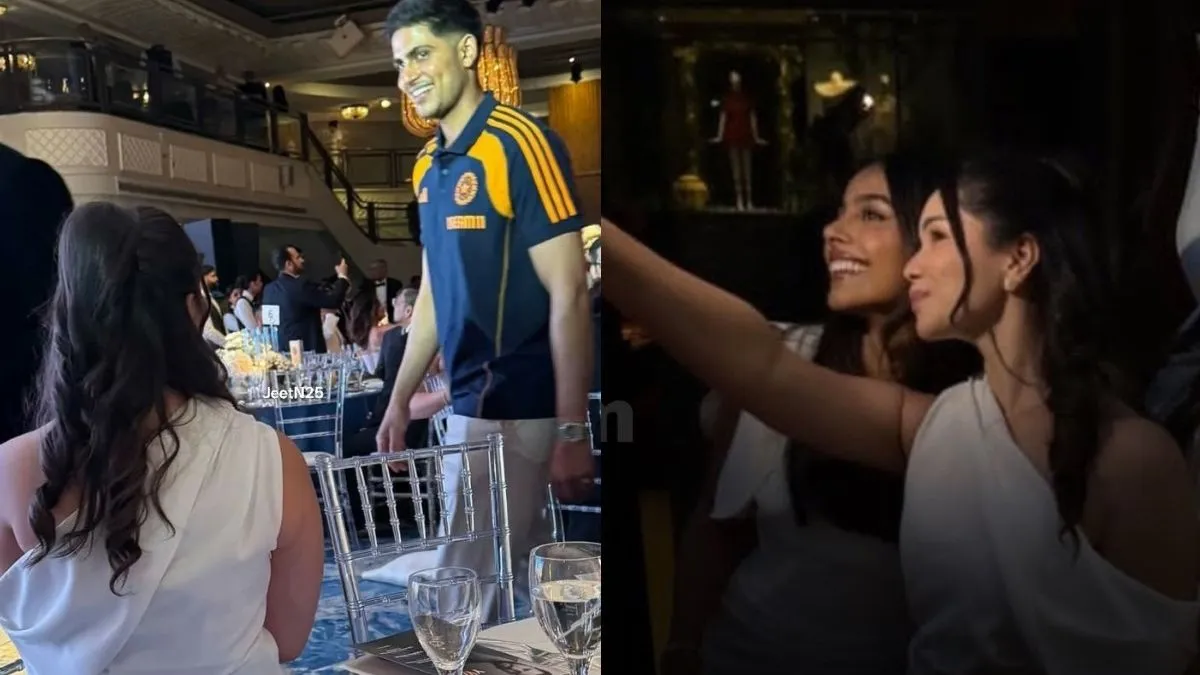 Shubman Gill With Sara Tendulkar