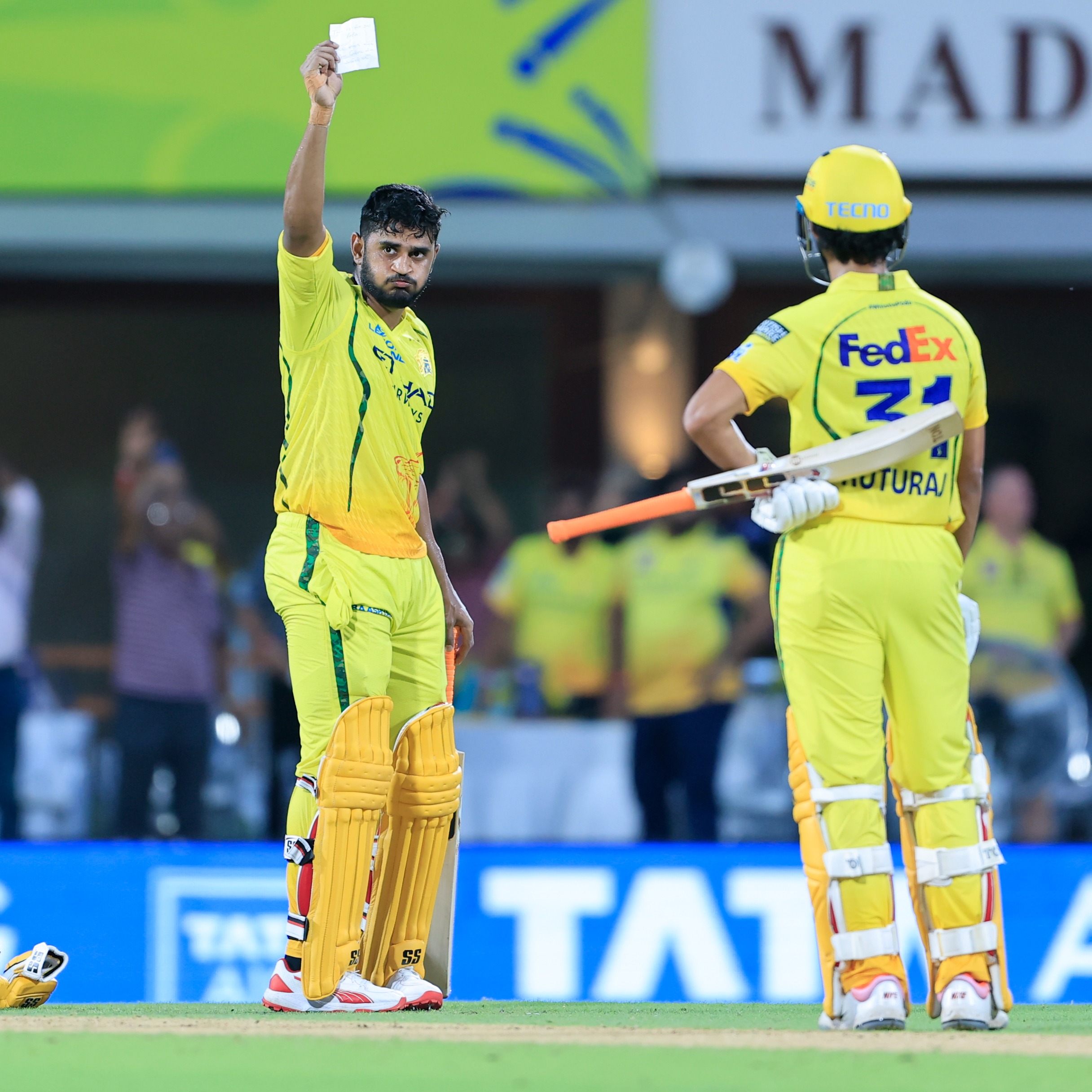 Urvil Patel and Ruturaj Gaikwad 