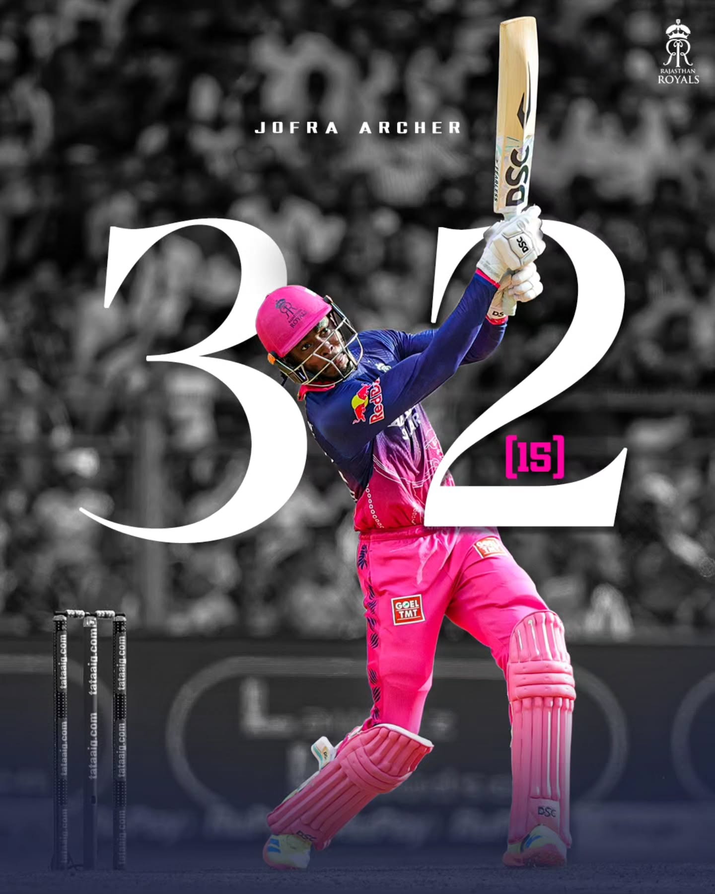 MI vs RR: Jofra Archer 