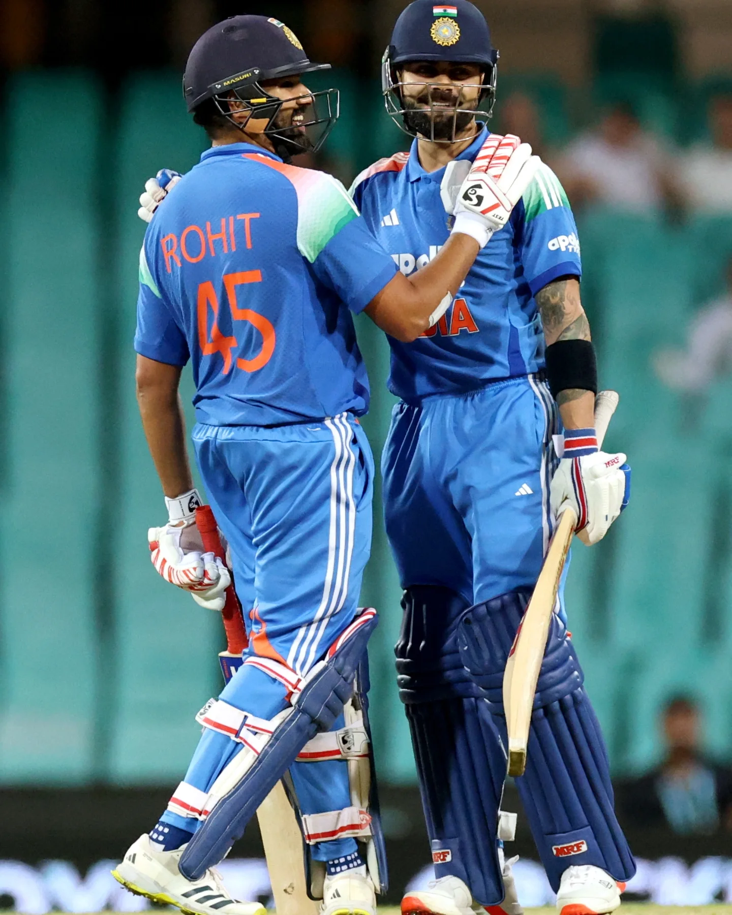 Rohit Sharma and Virat Kohli