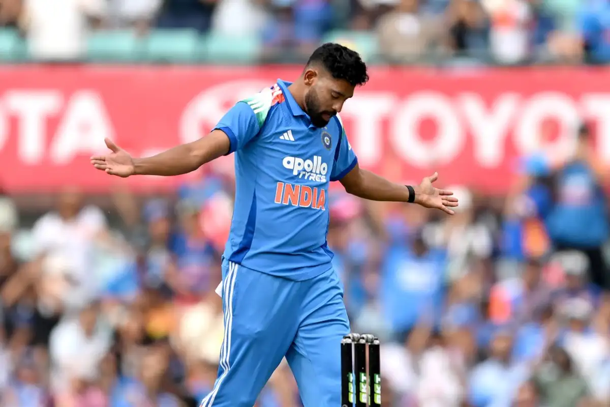 Mohammed Siraj will play Vijay Hazare Trophy 5th round by hyderabad team