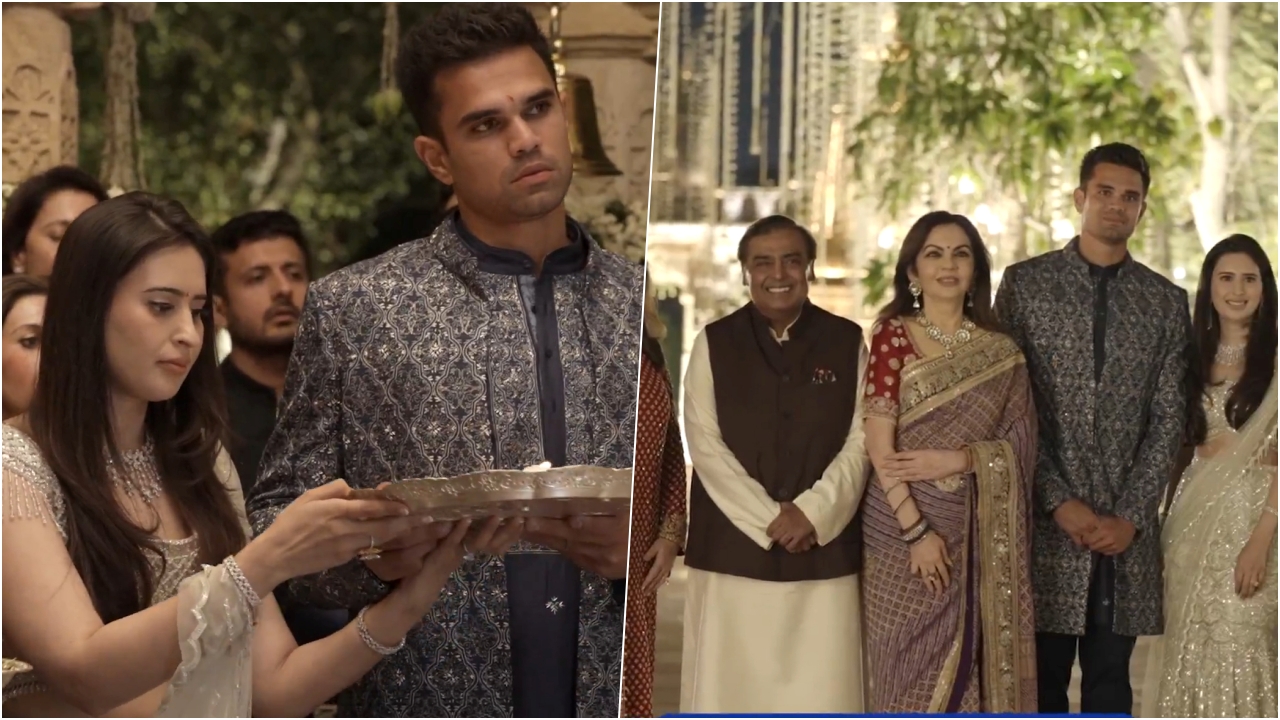 Arjun Tendulkar Saaniya Chandhok Ambani Family