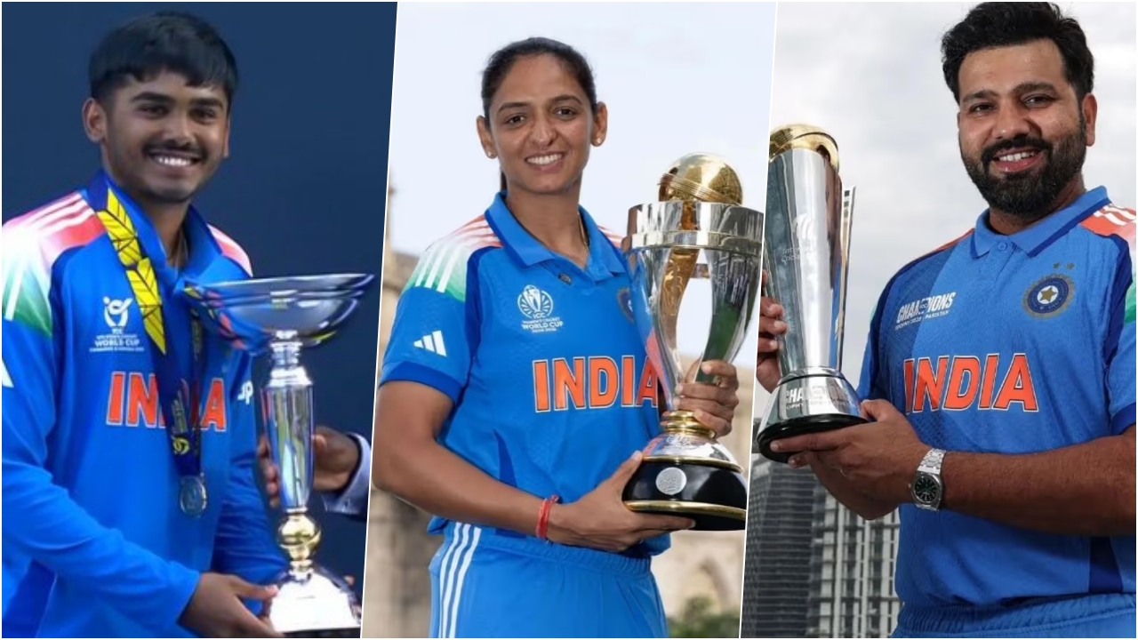 Ayush Mhatre Harmanpreet Kaur And Rohit Sharma